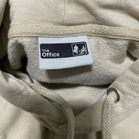 The Office Dwight Schrute False Hoodie Tan Size Small - Picture 3 of 6